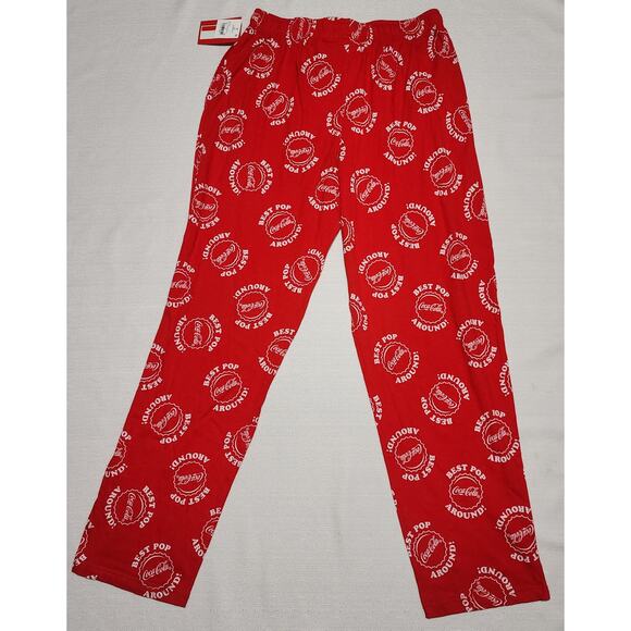 Coca cola pajama pants medium 100% cotton - Picture 3 of 6